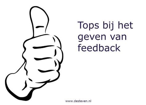 voorbeelden tips collega|Tips en tops 